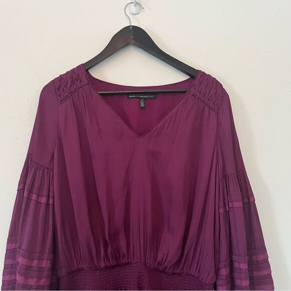 Elegant Purple Women's Dress - Picture 12 of 12